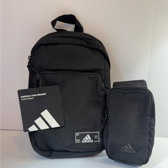 Adidas Black Sling Crossbody Set - Picture 1 of 7